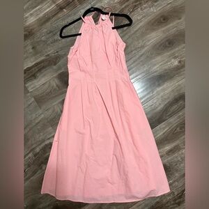 Banana Republic Blush Pink Halter Dress